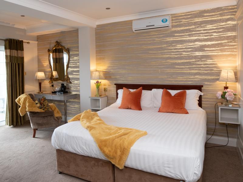 Luxurious bedrooms at the Whitford House Hotel in Wexford