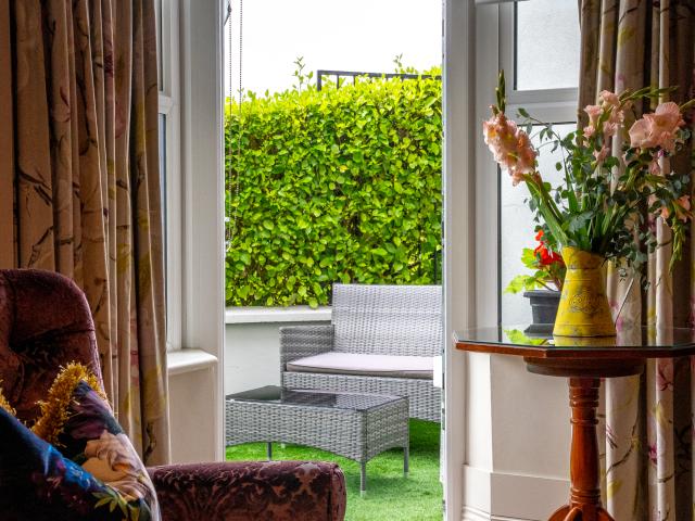 Self catering sitting room